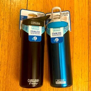 Black CamelBak Eddy 20 oz Stainless Steel Water Bottle